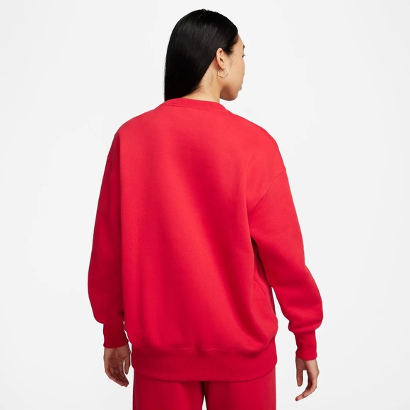 Nike Sportswear Phoenix Fleece Crew Neck Sweatshirt - Picture 2 of 4